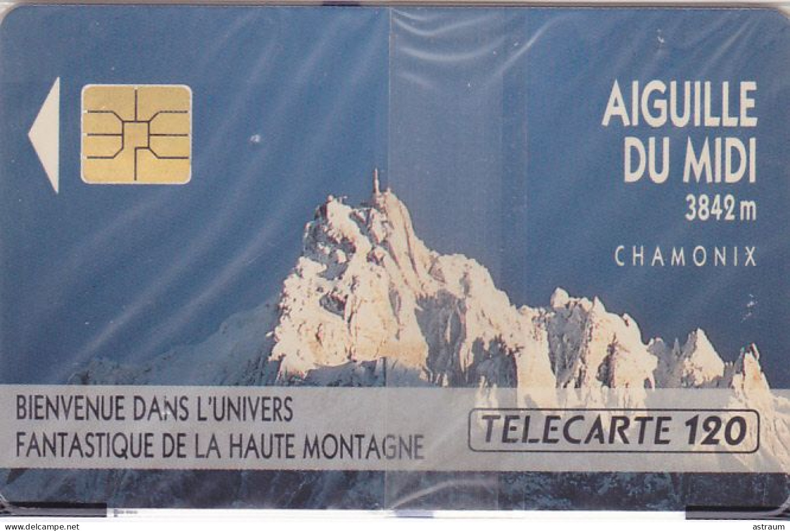 Telecarte Publique F158 NSB - Aiguille Du Midi - So3 - 120 U - 1991 - 43000 Ex - 1991