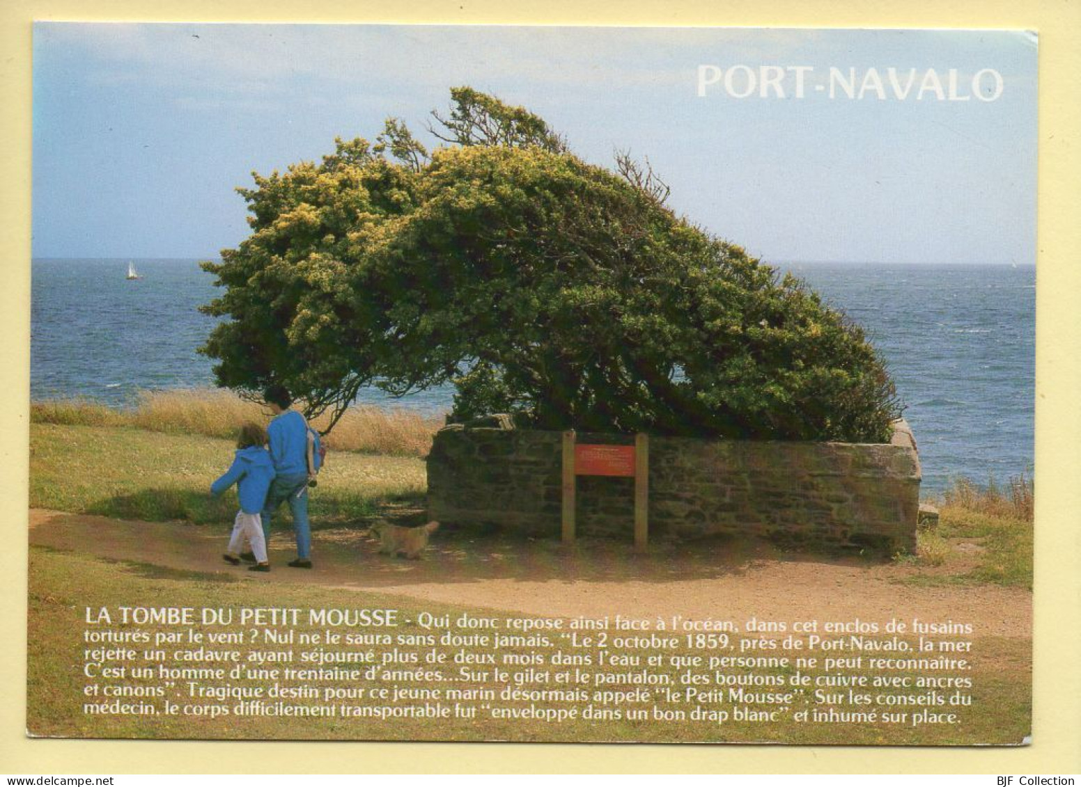 56. PORT-NAVALO – La Tombe Du Petit Mousse (animée) (voir Scan Recto/verso) - Arzon