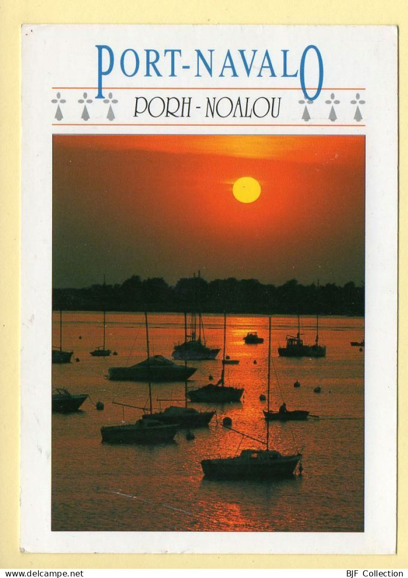 56. PORT-NAVALO – Coucher De Soleil à L'entrée Du Golfe Du Morbihan (voir Scan Recto/verso) - Arzon