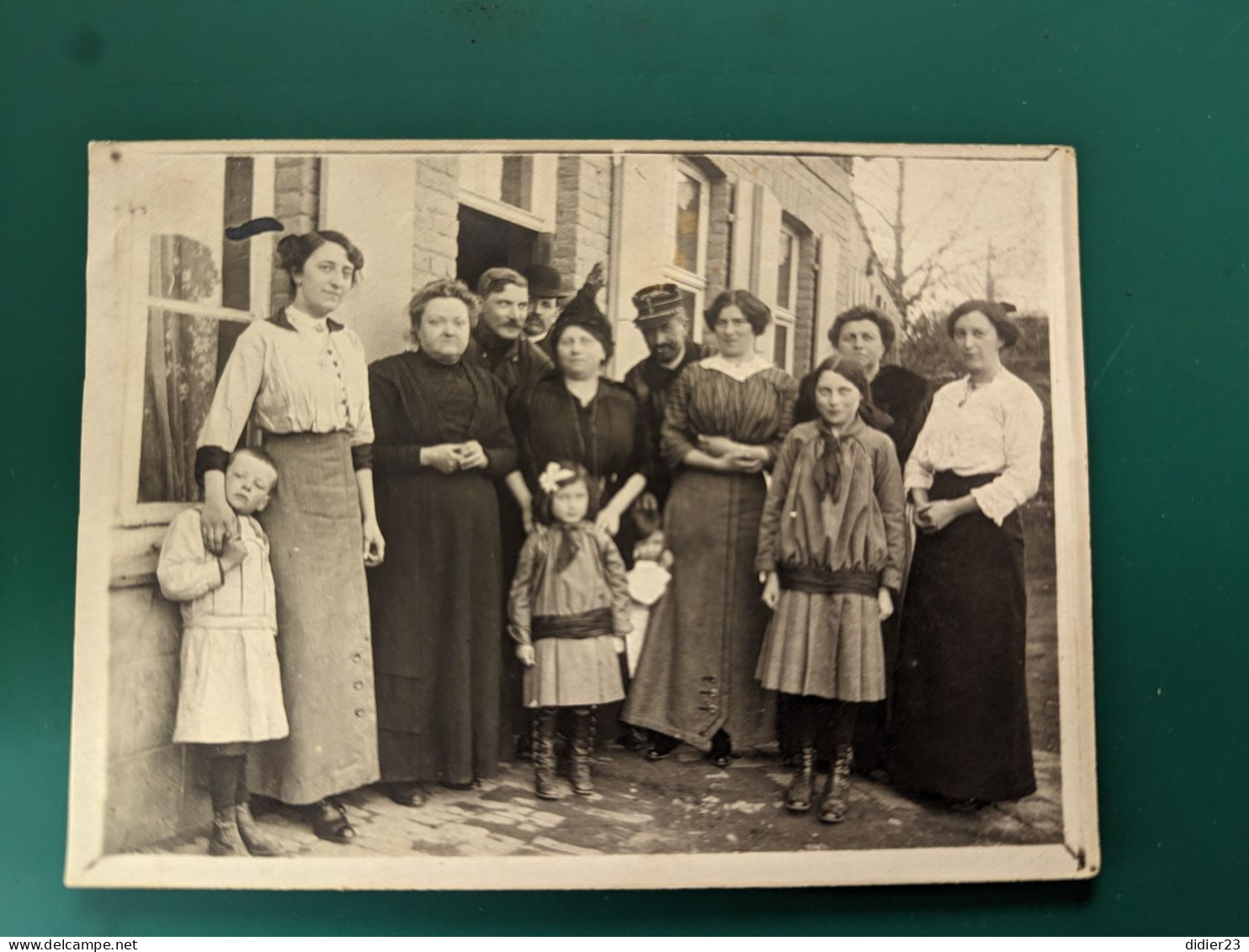 PHOTOGRAPHIE  GARDE CHAMPETRE ENFANT MILITAIRE Correspondance - Police - Gendarmerie