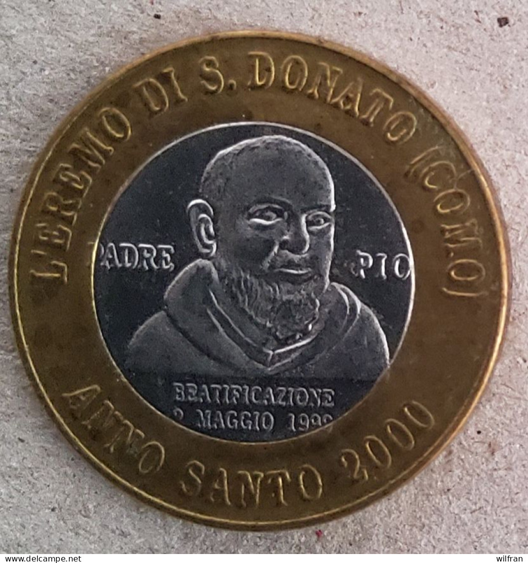 4590 Vatikaanstad - Great Jubilee 2000, Beatification Of Padre Pio On 2nd May, 1999 1 Euro = 1936,27 Lire - Autres & Non Classés