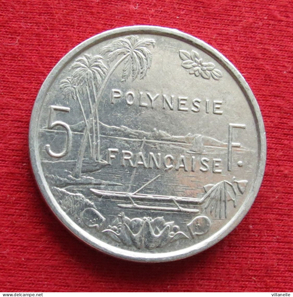 French Polynesia 5 Francs 1987 Polynesie Polinesia  W ºº - Frans-Polynesië