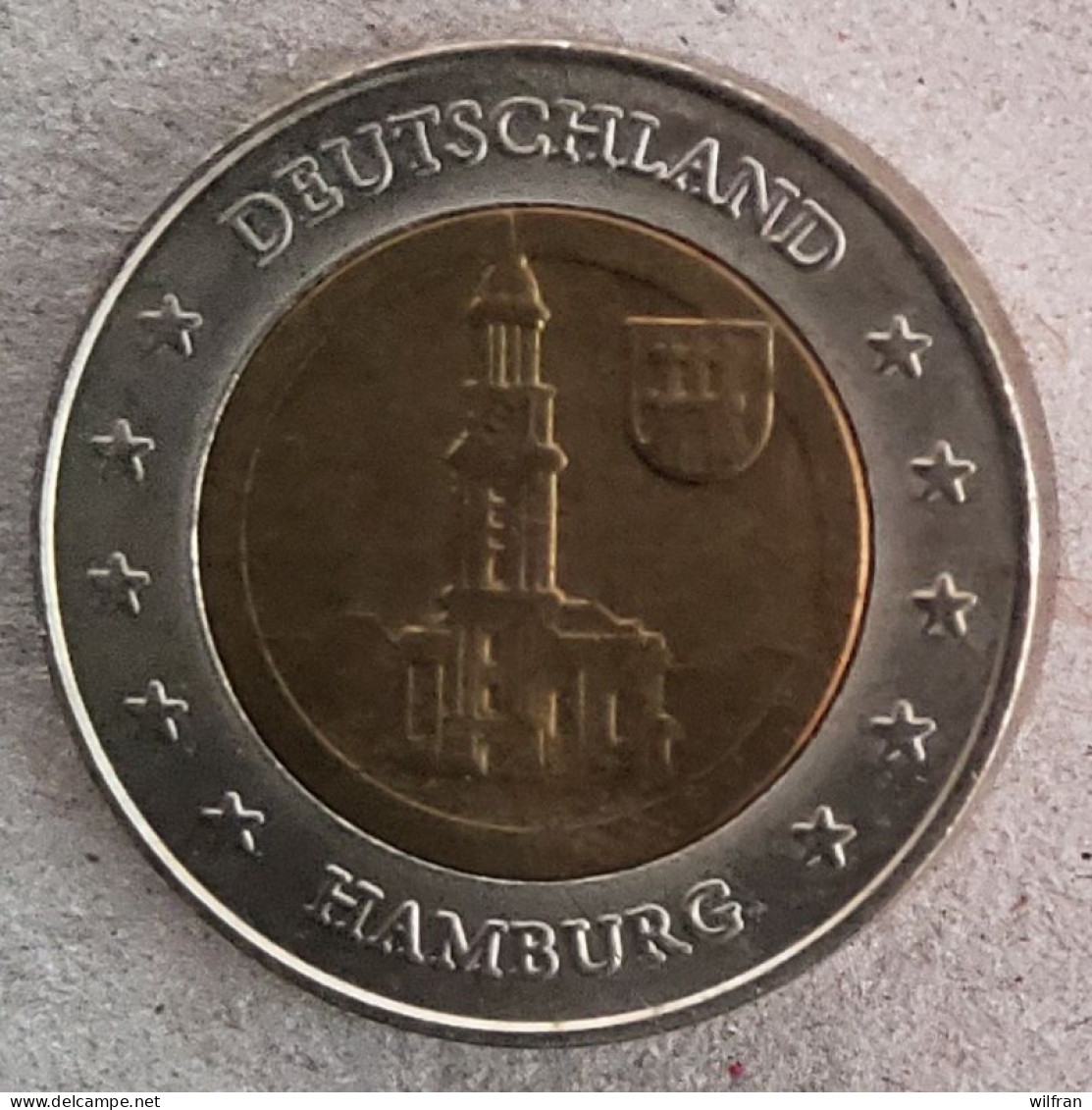 4591 Duitsland 2 Euro Specimen - Deutschland Hamburg - Sonstige & Ohne Zuordnung