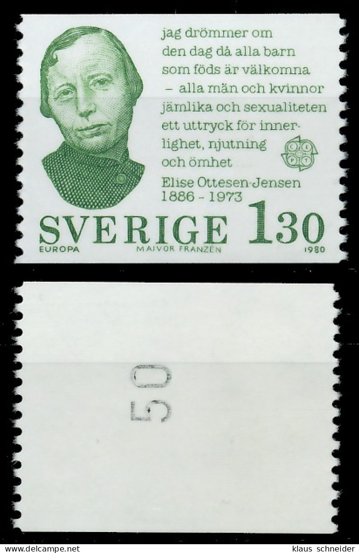 SCHWEDEN 1980 Nr 1106R Postfrisch X59A30E - Neufs