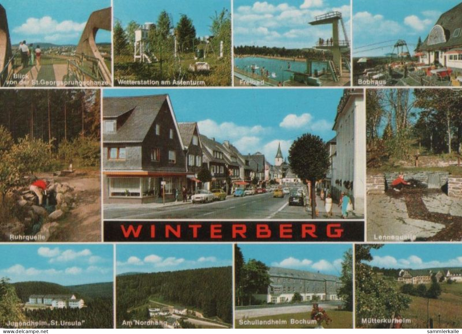 39253 - Winterberg - U.a. Jugendheim St. Ursula - Ca. 1980 - Winterberg