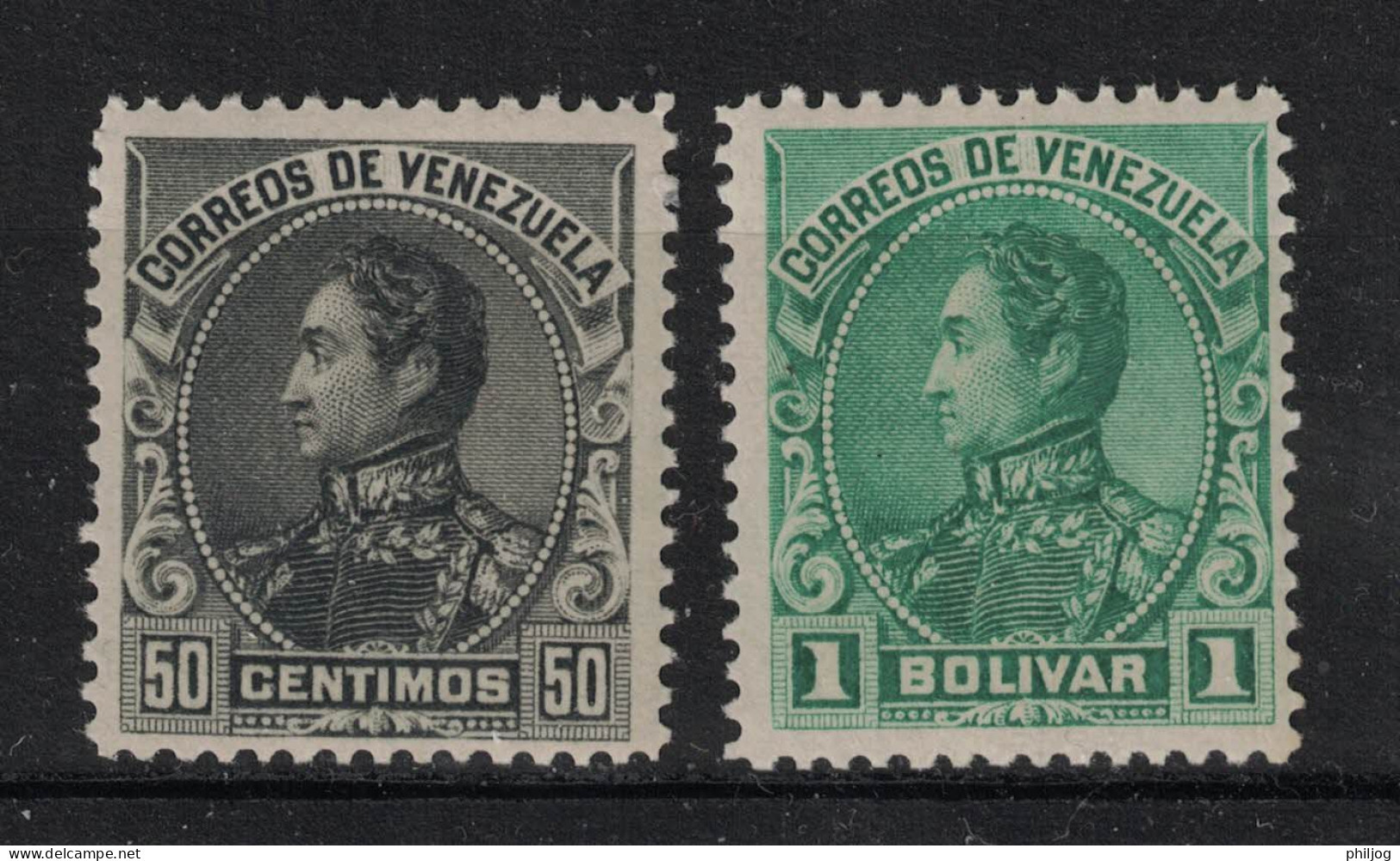 Venezuela 1899  - Yvert 62 Et 63 Neufs SANS Charnière - Scott#145 And 147 MNH - Bolivar - Venezuela