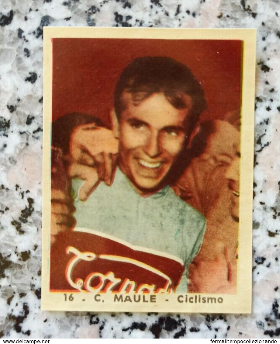 Bh16 Figurina C.maule Ciclismo Edizione Album Sada Girandola Di Succesi 1957 - Catálogos