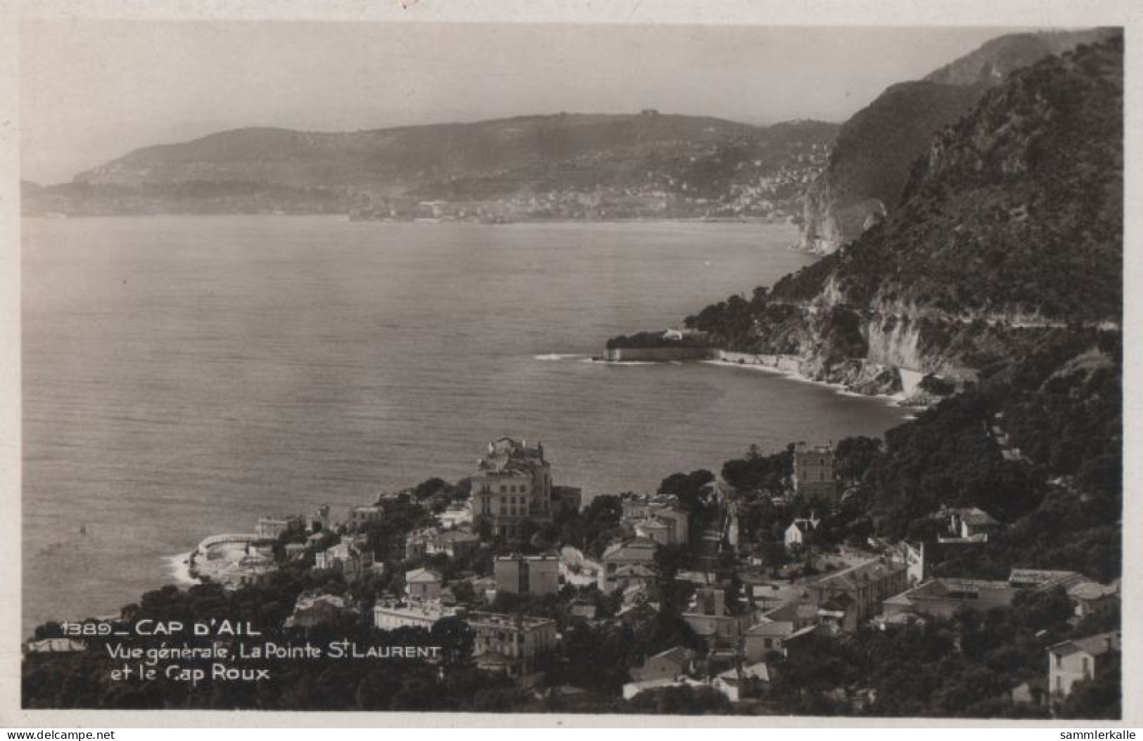 70778 - Frankreich - Cap-d’Ail - Vue Generale - Ca. 1950 - Cap-d'Ail