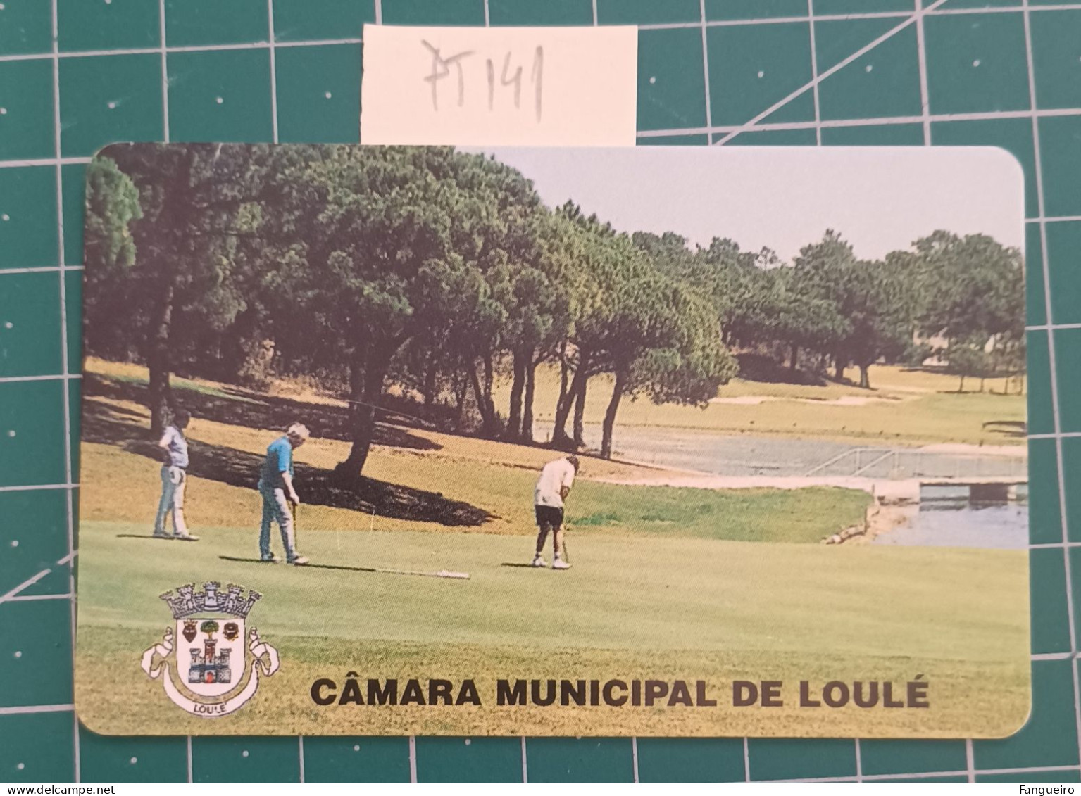 PORTUGAL USED PHONECARD PT141 LOULE GOLF FIELD - Portogallo