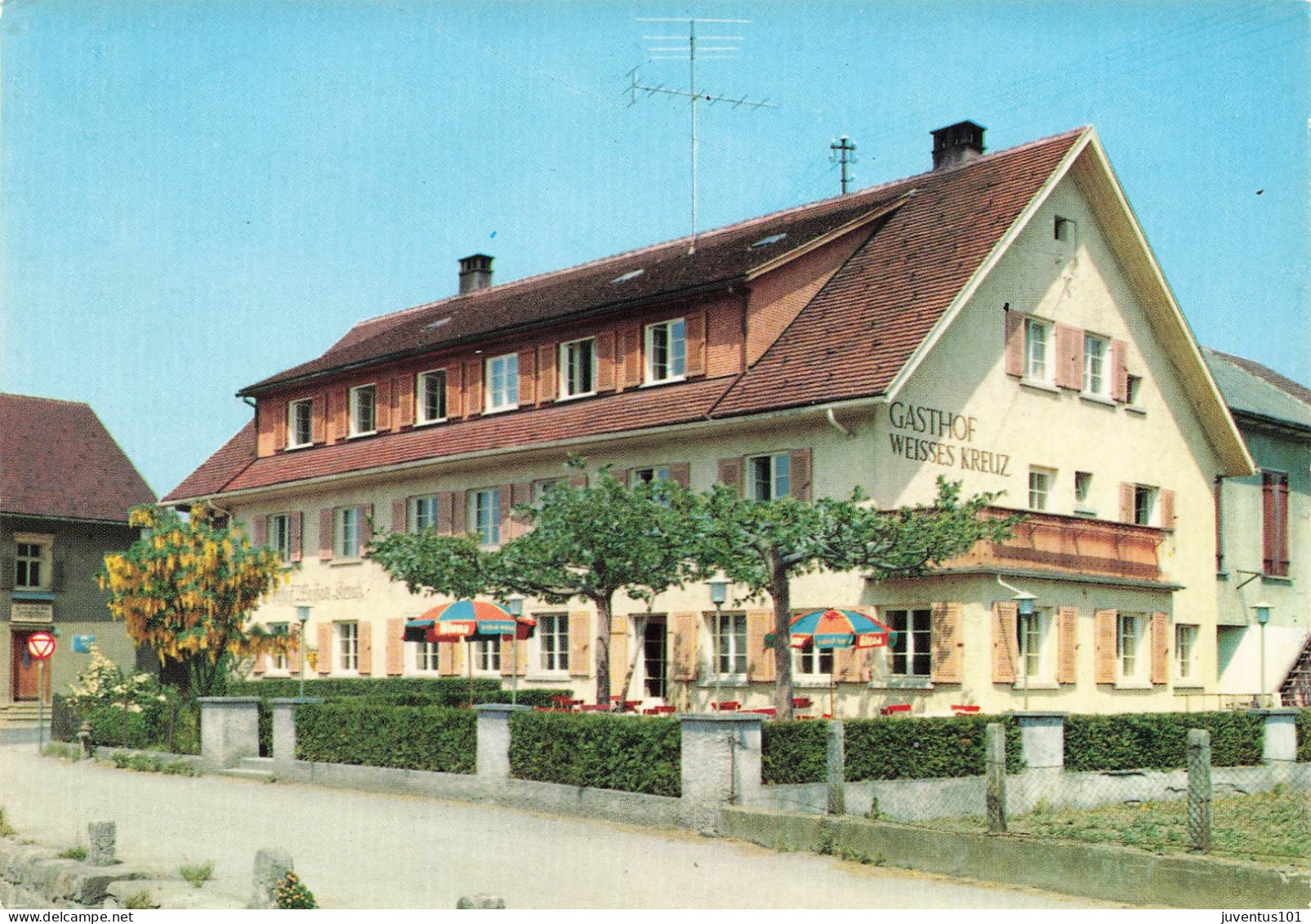 CPSM Gasthof Weisses Kreuz-Feldkirch Altenstadt       L2760 - Feldkirch