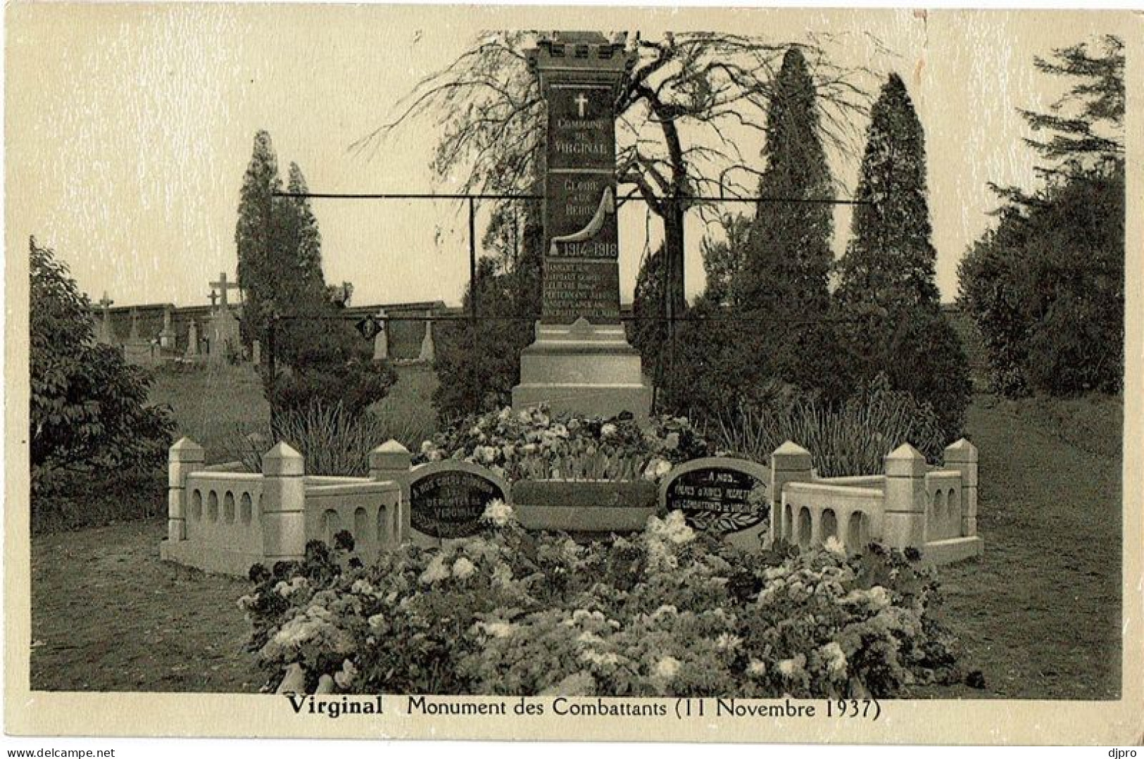 Virginal Monument Des Combattants - Ittre