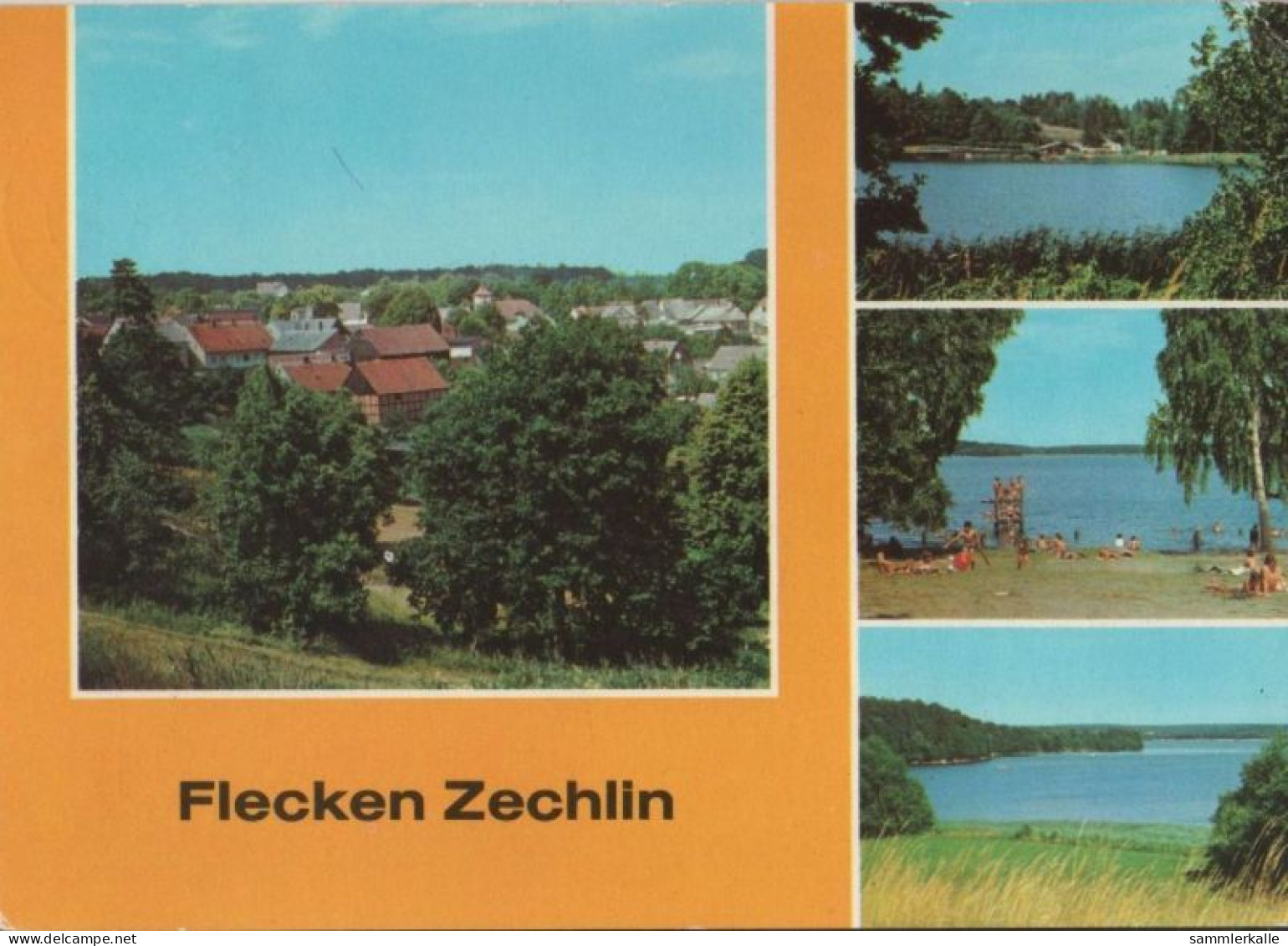 42137 - Zechin - U.a. Schwarzer See - 1983 - Zechlin
