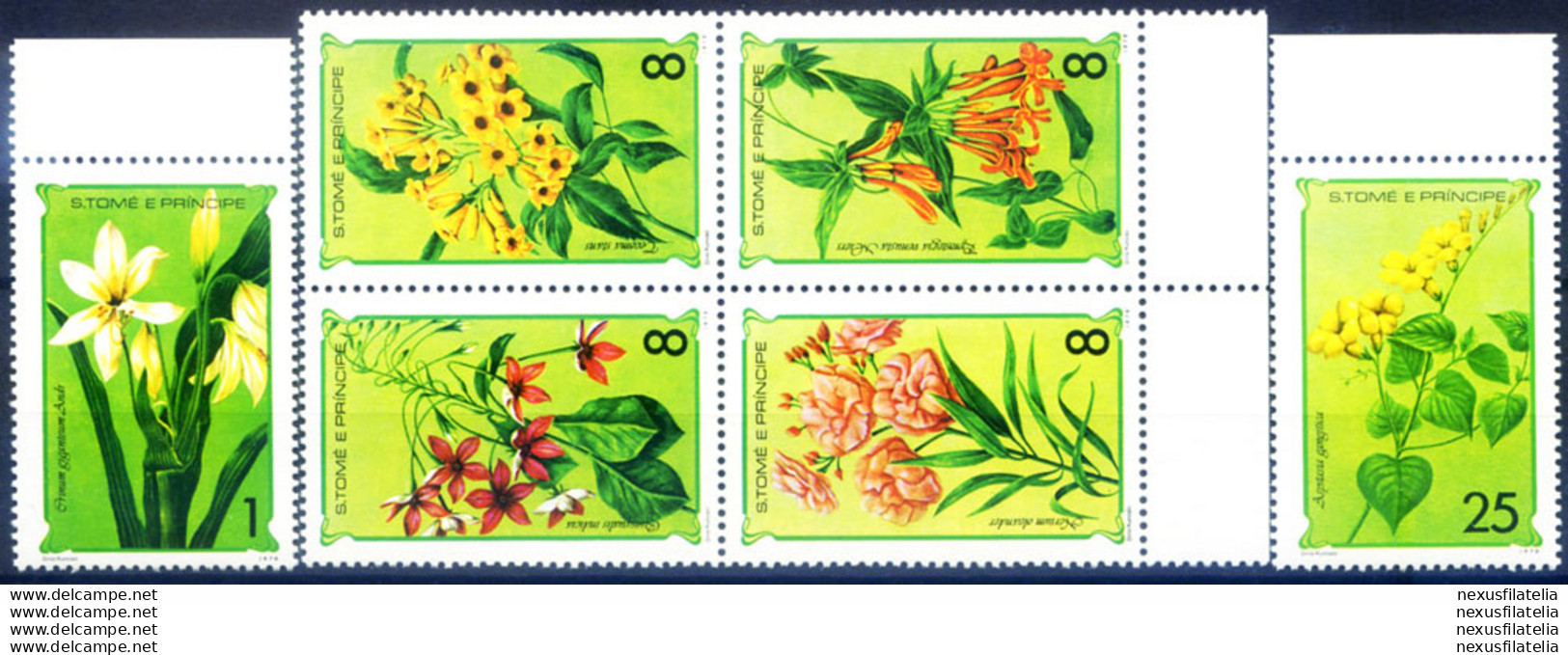 Flora. Fiori 1979. - Sao Tome And Principe