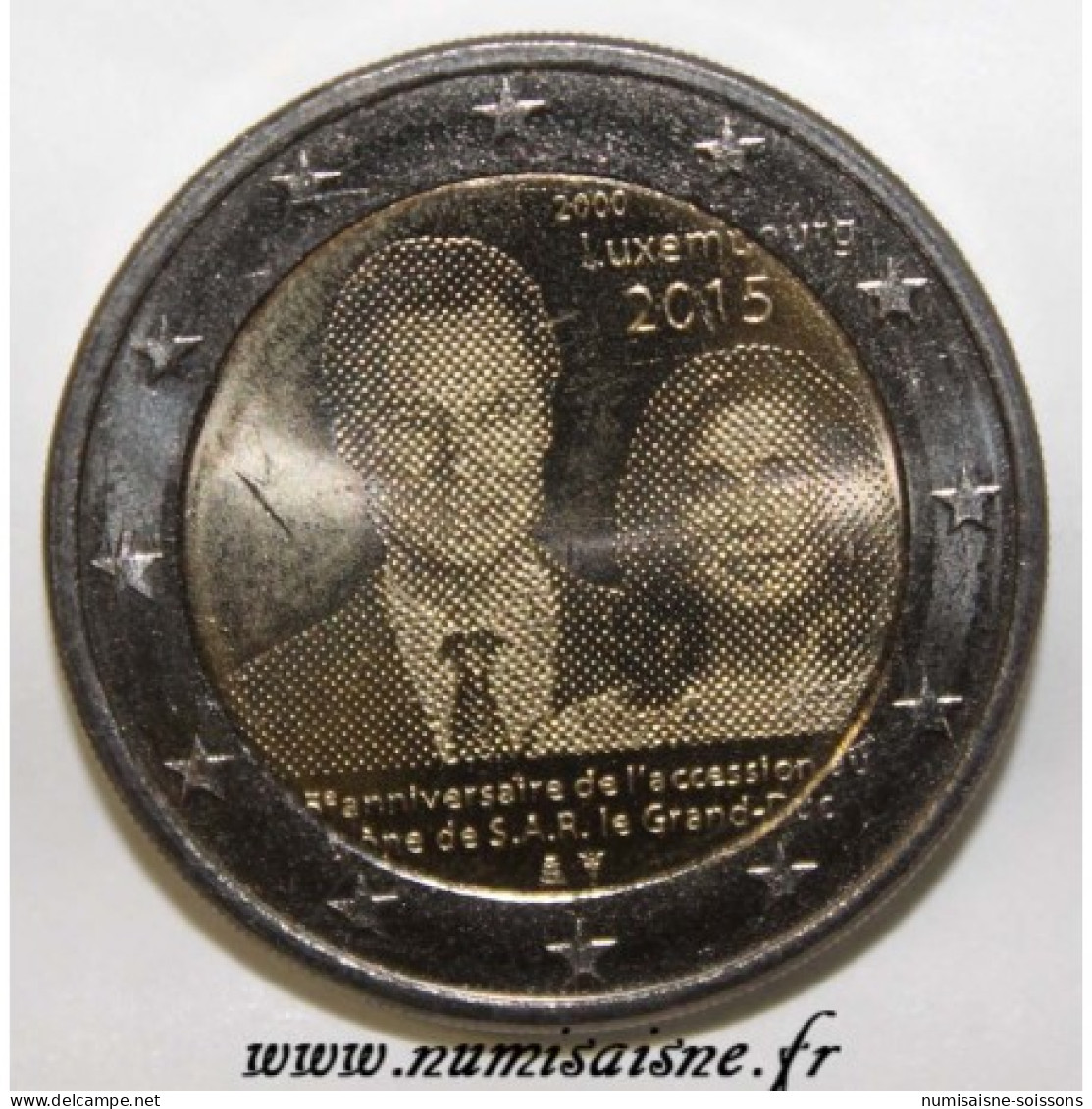LUXEMBOURG - 2 EURO 2012 - MARIAGE DU GRAND DUC GUILLAUME - SPL - Luxembourg
