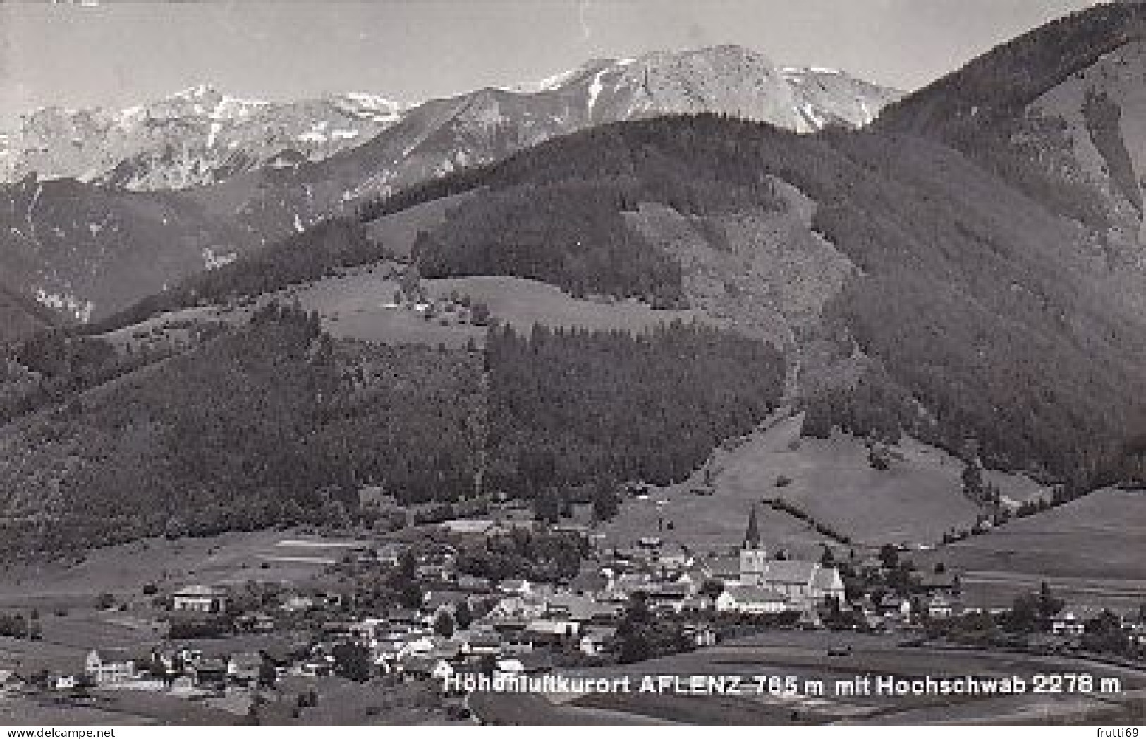 AK 209017 AUSTRIA - Aflenz Mit Hochschwab - Alfenz