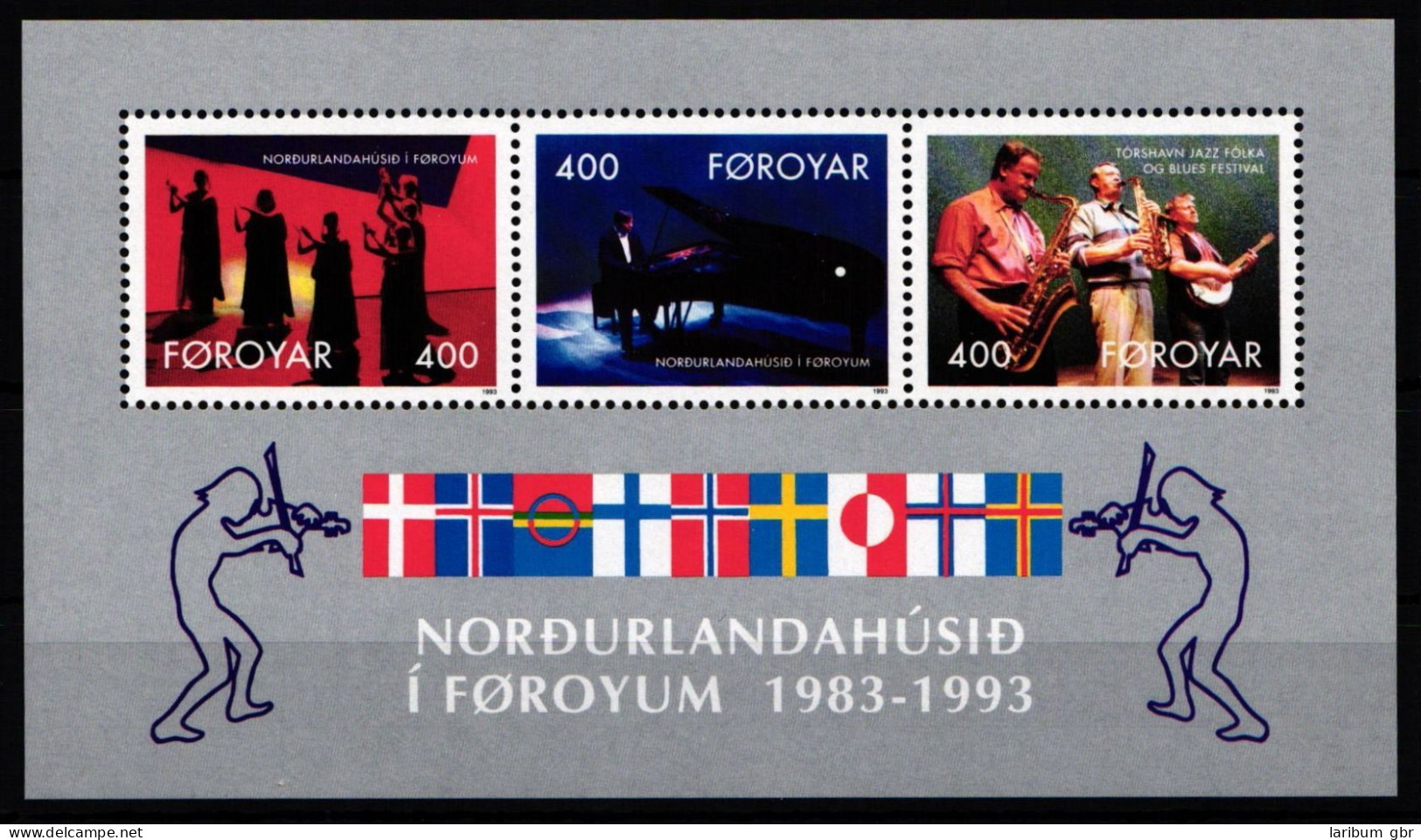 Färöer Block 6 Postfrisch #JQ433 - Färöer Inseln