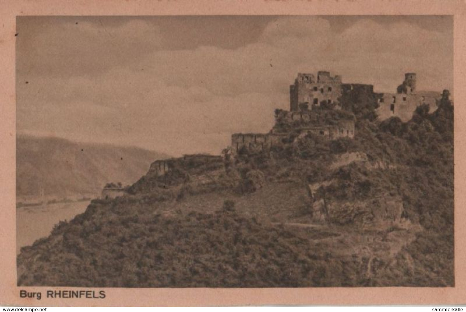 62145 - Kaub, Burg Gutenfels - Ca. 1950 - Kaub