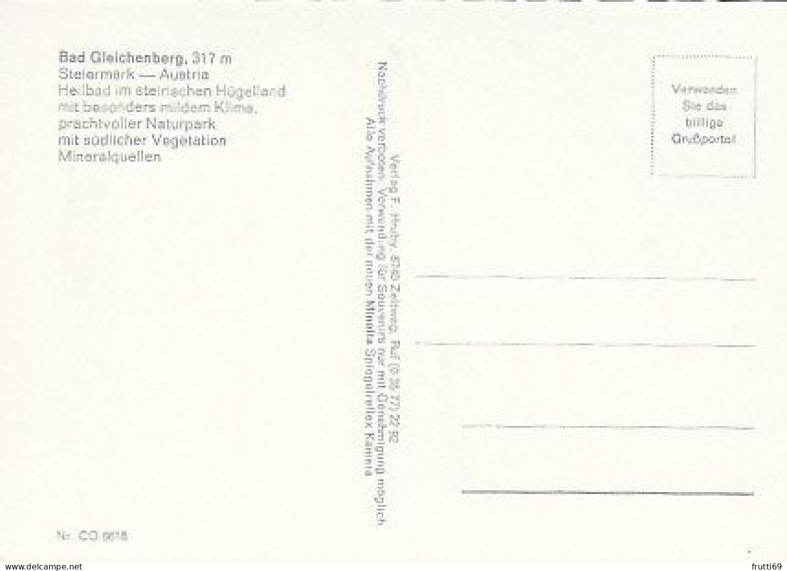 AK 209049 AUSTRIA - Bad Gleichenberg - Bad Gleichenberg