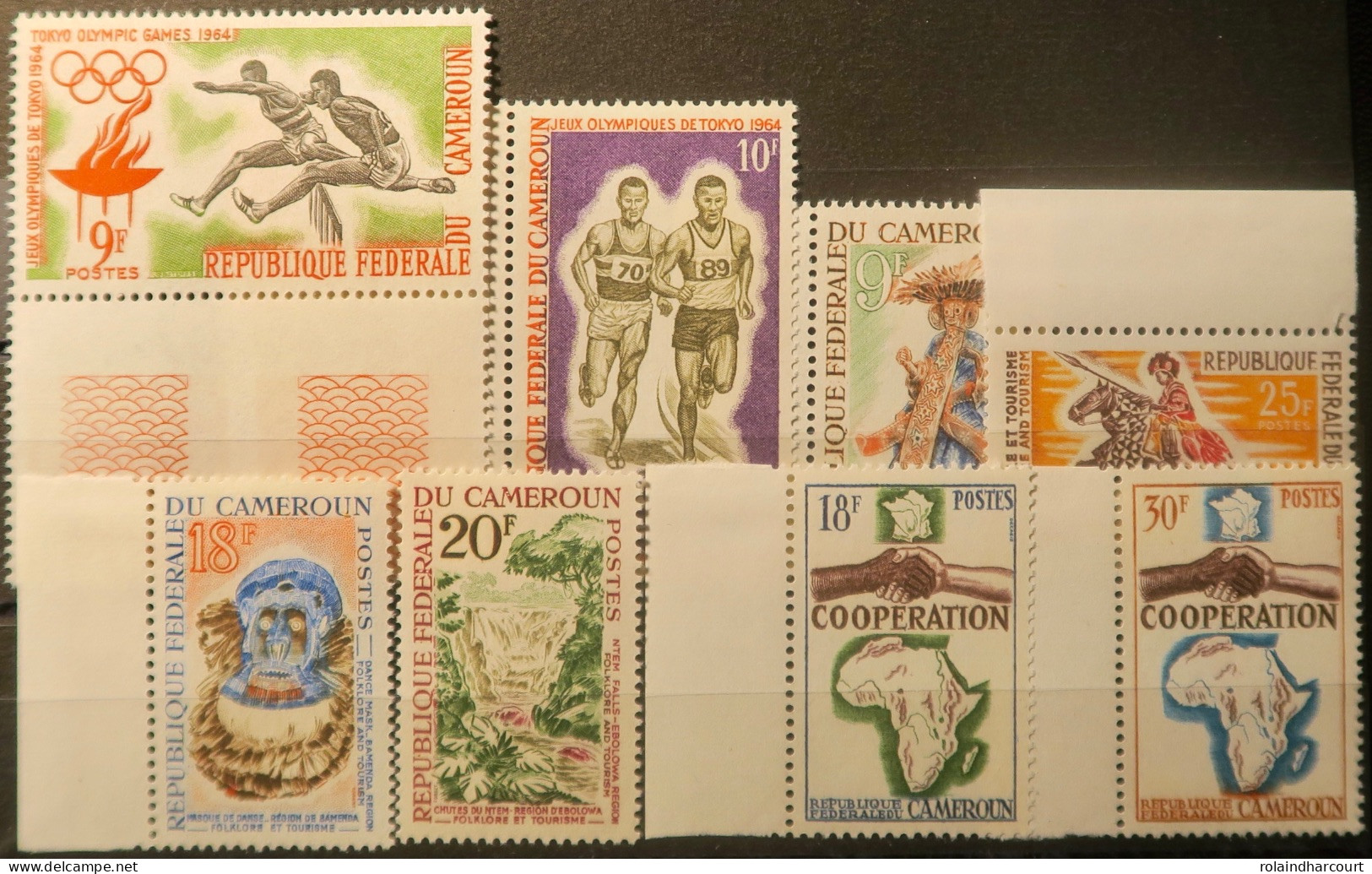 R2452/1807 - CAMEROUN - 1964 - DIVERS - N°384 à 391 NEUFS**/* - Kamerun (1960-...)