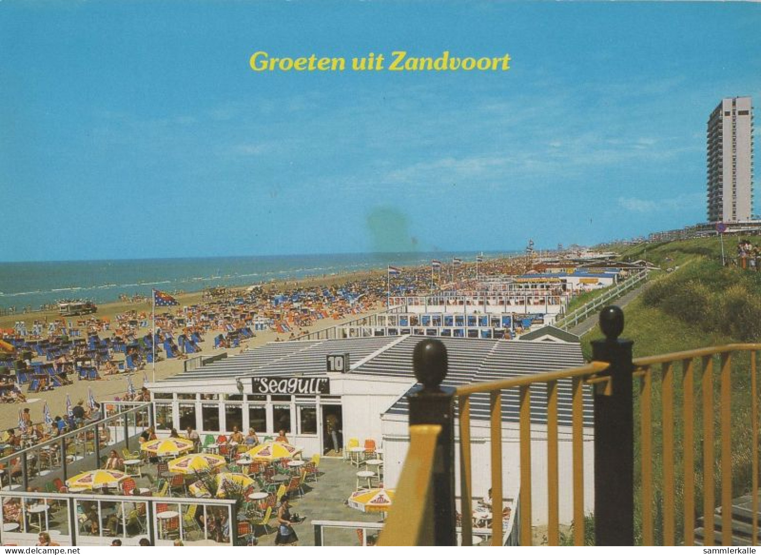 122190 - Zandvoort - Niederlande - Strandgezicht - Zandvoort