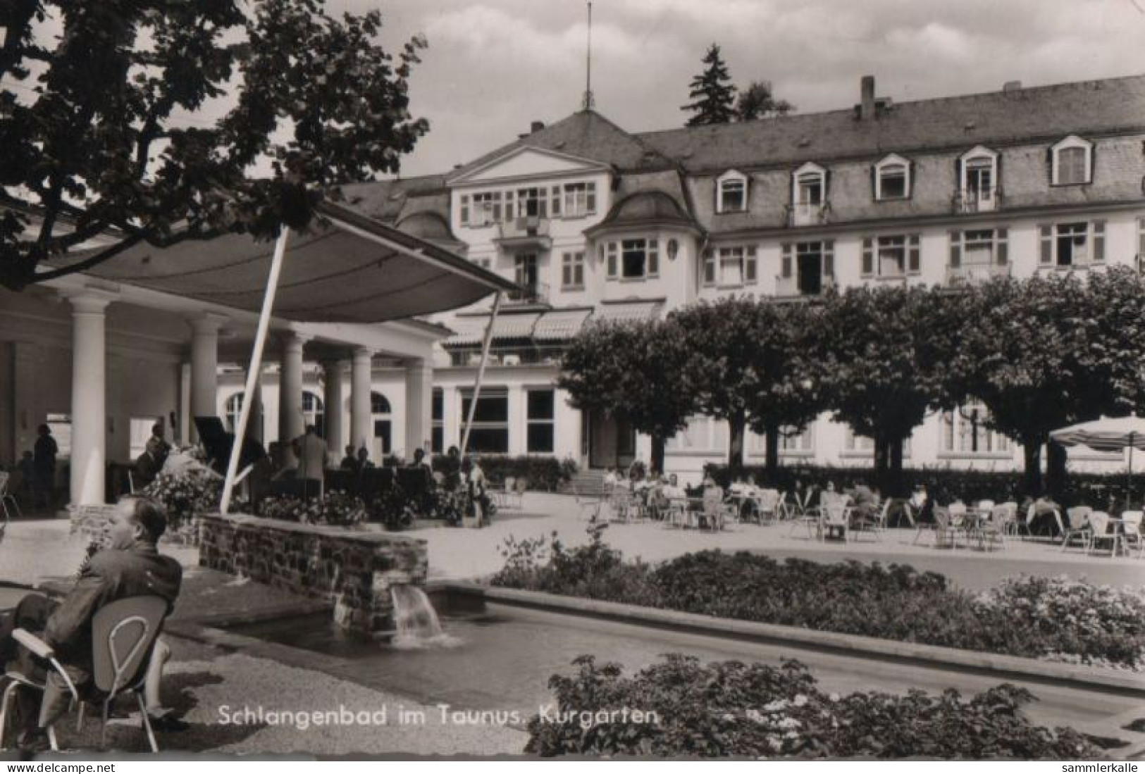 54242 - Schlangenbad - Kurgarten - 1962 - Schlangenbad