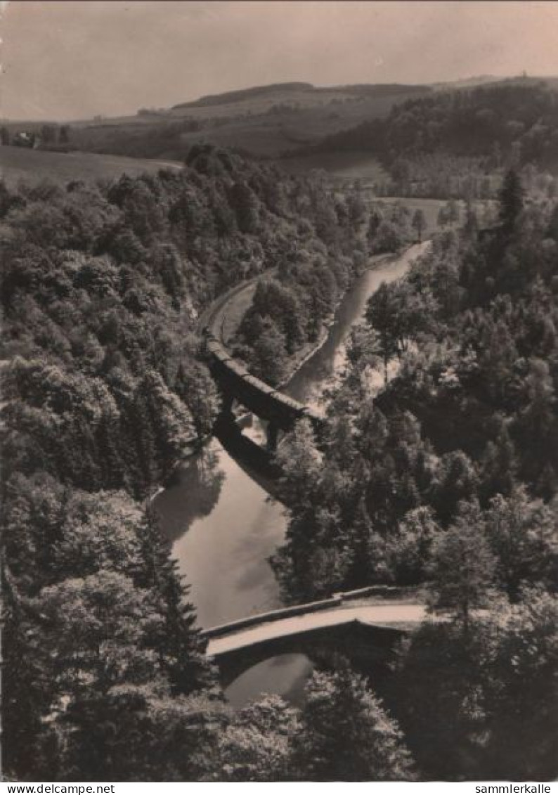 81027 - Zschopau - Blick Von Der Brückenklippe - 1963 - Zschopau