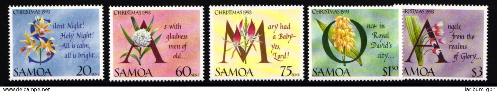Samoa 763-767 Postfrisch Weihnachten #II151 - Samoa