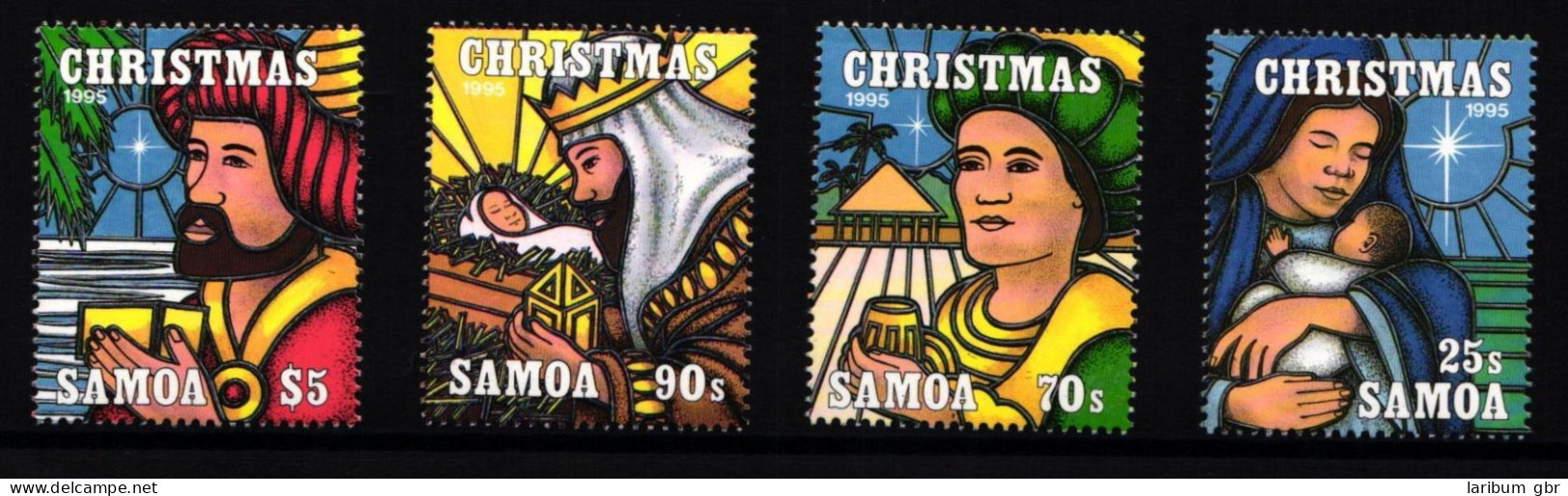 Samoa 821-824 Postfrisch Weihnachten #II159 - Samoa