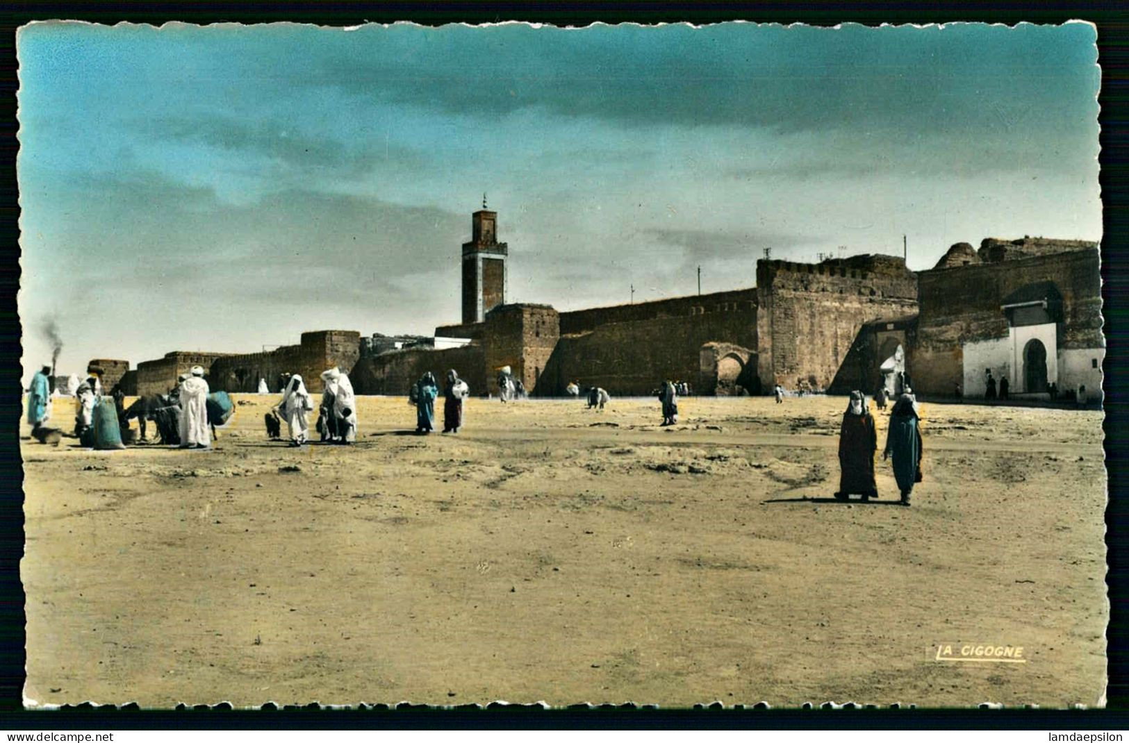 A68  MAROC CPA MEKNES - PLACE LAHA  AOUDA - Colecciones Y Lotes