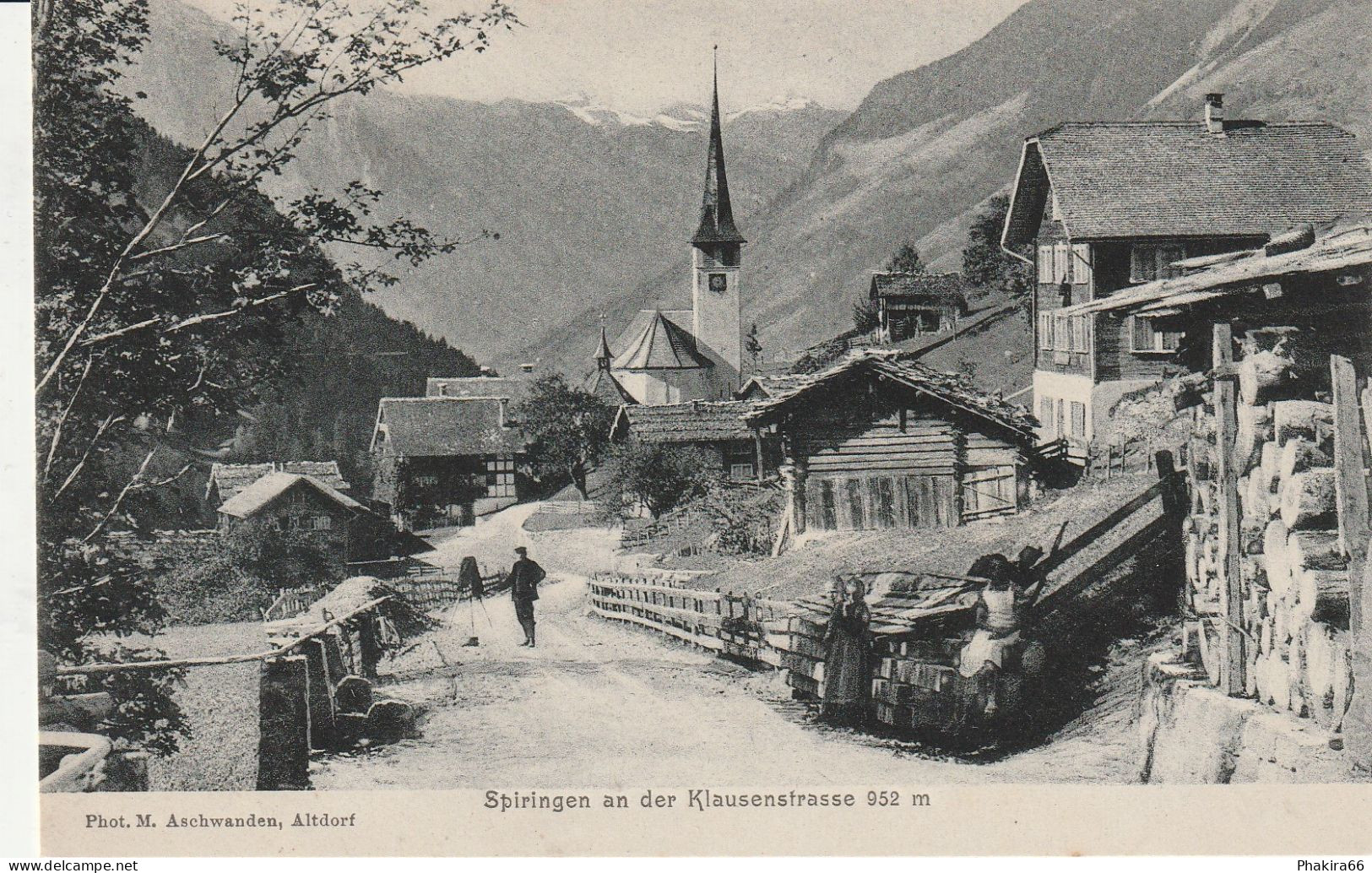 SPIRINGEN AN DER KLAUSENSTRASSE - Spiringen