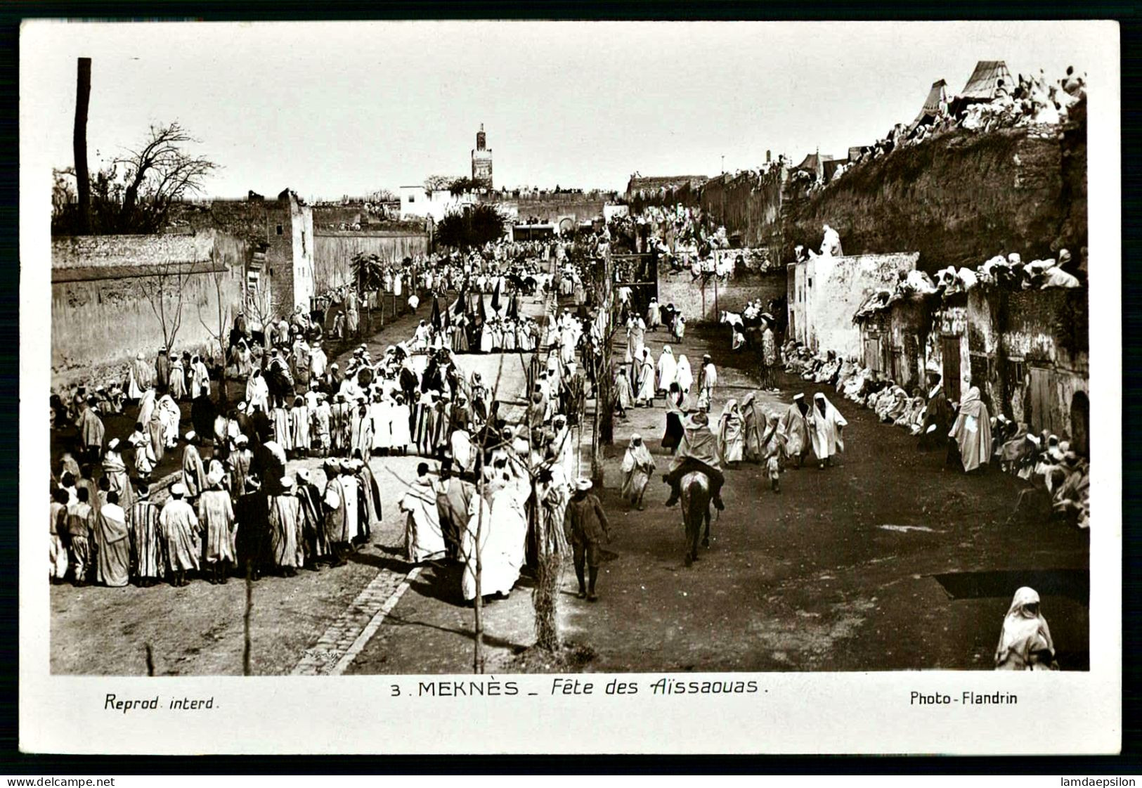 A68  MAROC CPA MEKNES - FETE DES AISSAOUAS - Collections & Lots