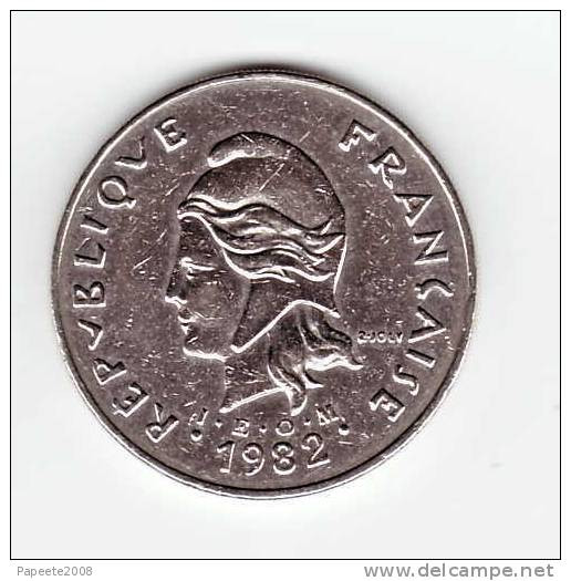 Polynésie Française / Tahiti - Pièce De 50 FCFP - 1982 - Polinesia Francesa