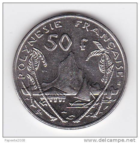 Polynésie Française / Tahiti - Pièce De 50 FCFP - 2000 - TTB+ - Polinesia Francese