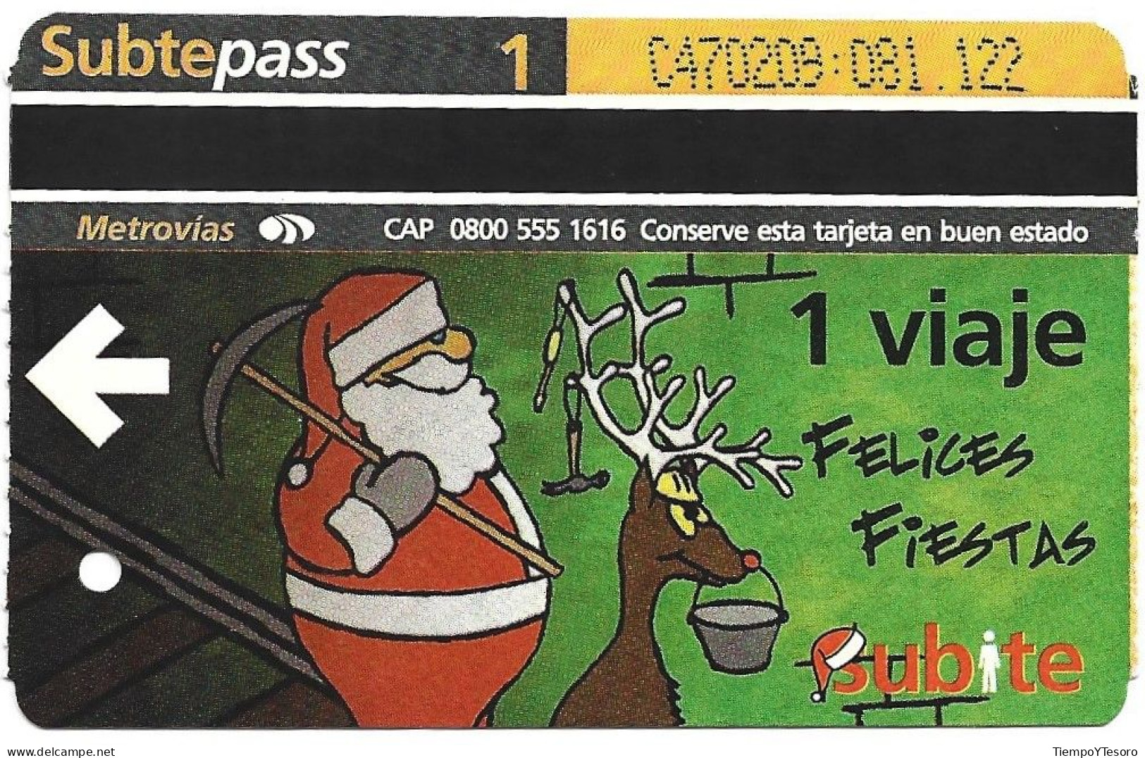 Subtepass - Holidays, N°1437 - Kerstmis