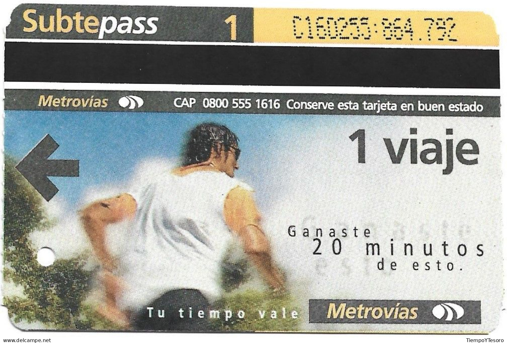 Subtepass - Argentina, Win Time 2, N°1446 - Reclame