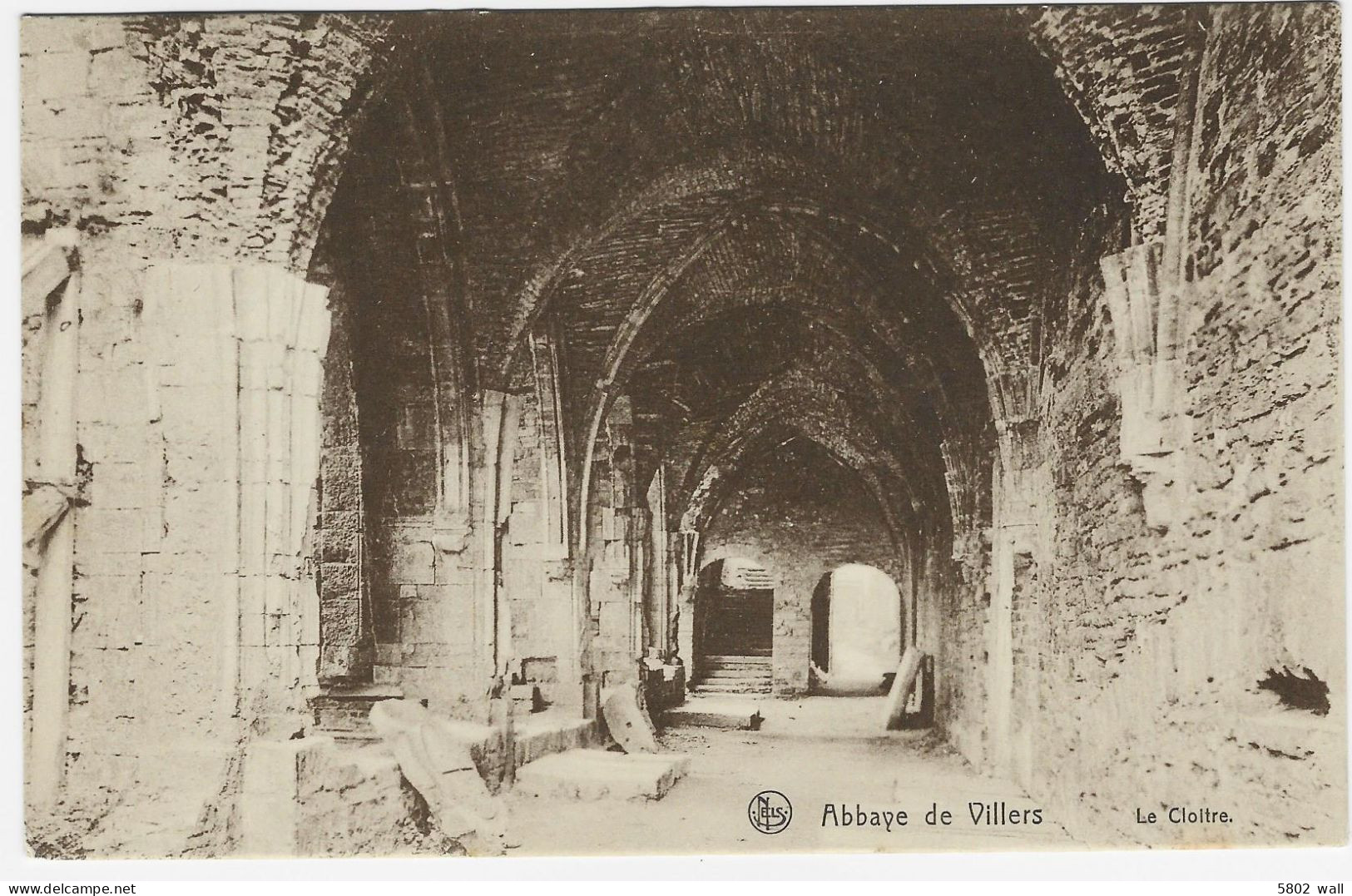 VILLERS-LA-VILLE : Abbaye - Le Cloître - 1914 - Villers-la-Ville