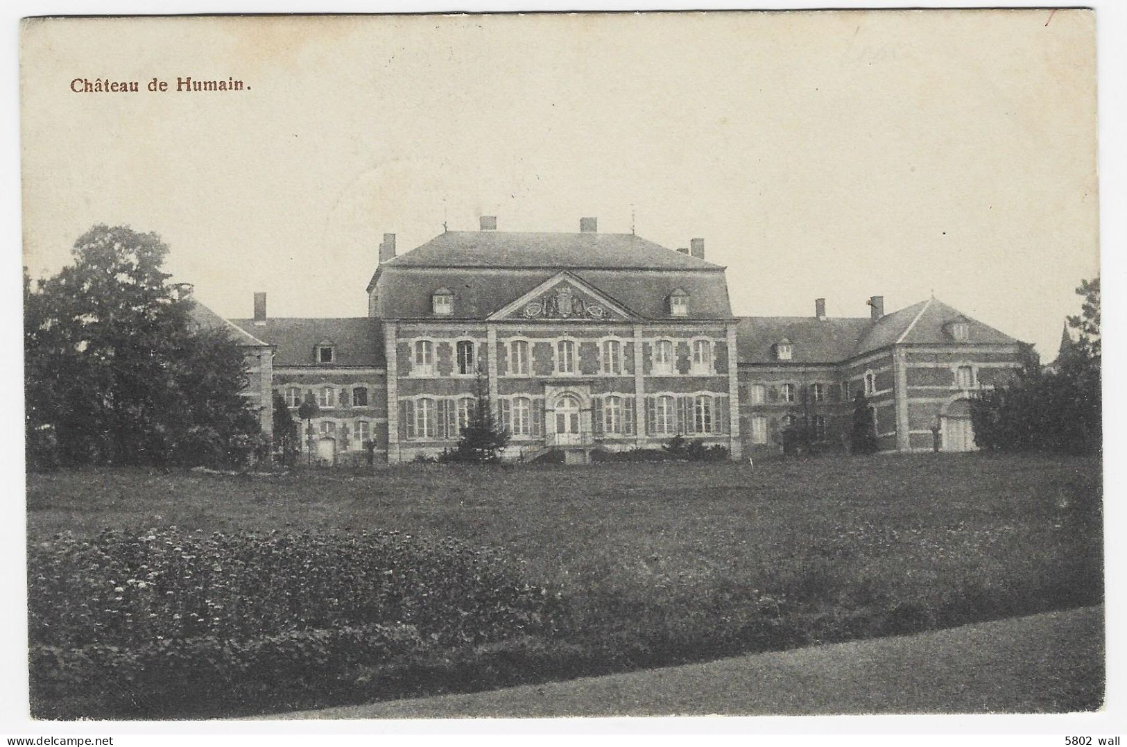 HUMAIN : Le Château - 1910 - Marche-en-Famenne