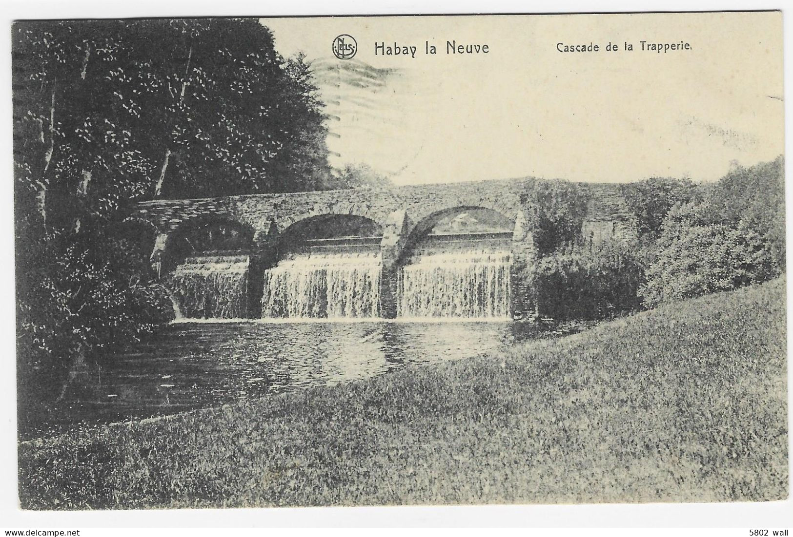 HABAY-LA-NEUVE : Cascade De La Trapperie - 1909 - Habay