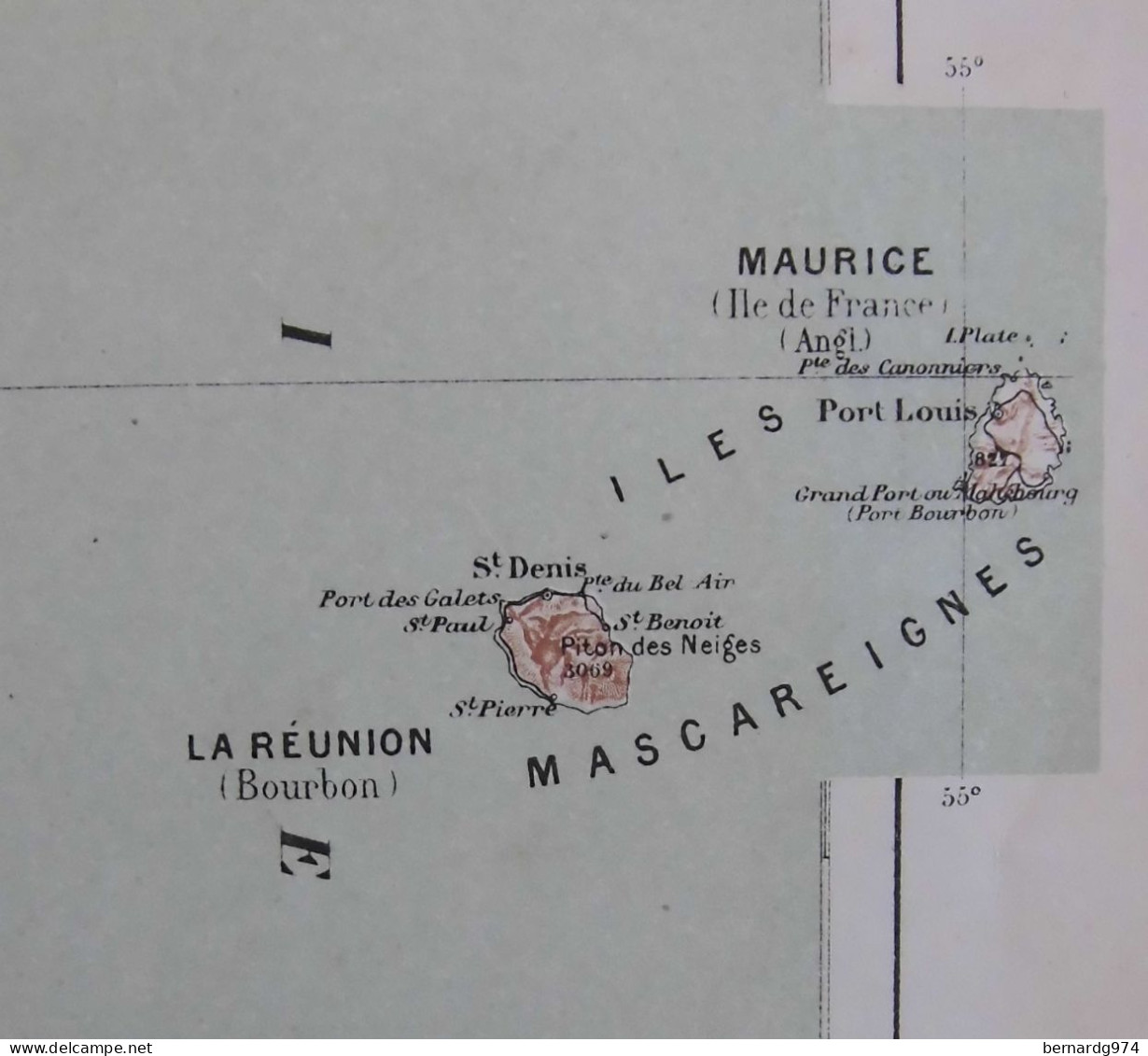 Madagascar Comores Mascareignes : Rare Carte De Paul Pelet Avec Son Texte D’époque (1891) - Carte Geographique