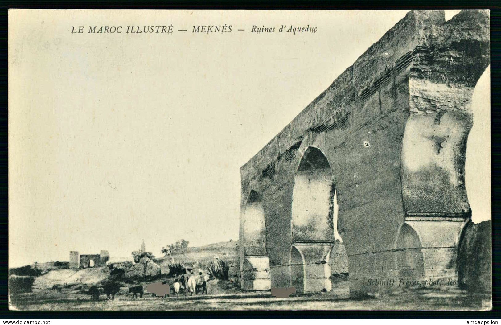 A68  MAROC CPA MEKNES - RUINES D' AQUEDUC - Collections & Lots