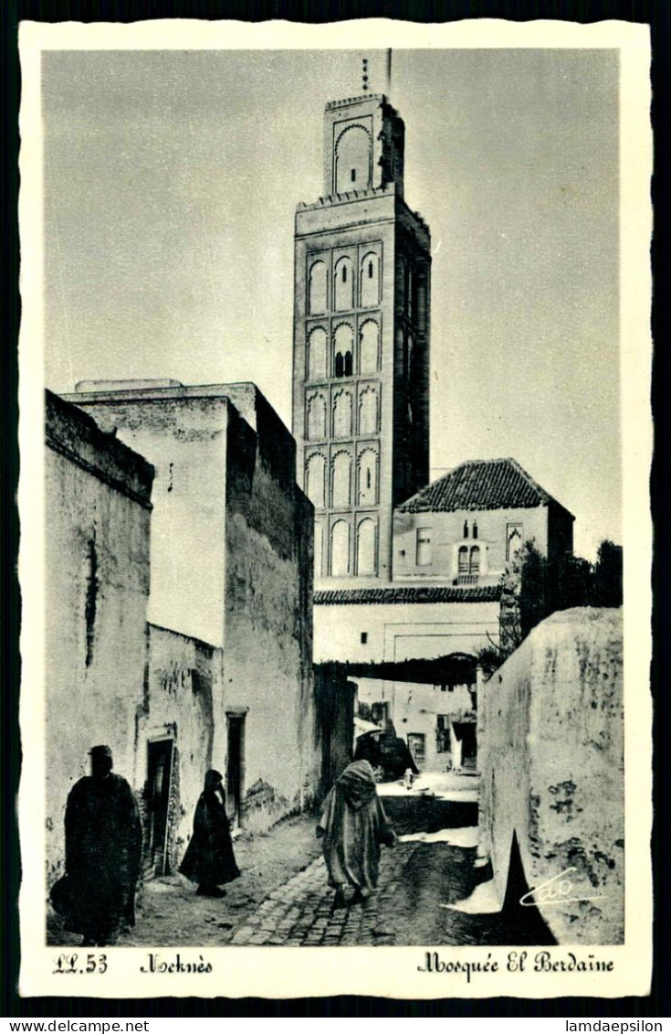 A68  MAROC CPA MEKNES - MOSQUEE EL BERDAINE - Collezioni E Lotti