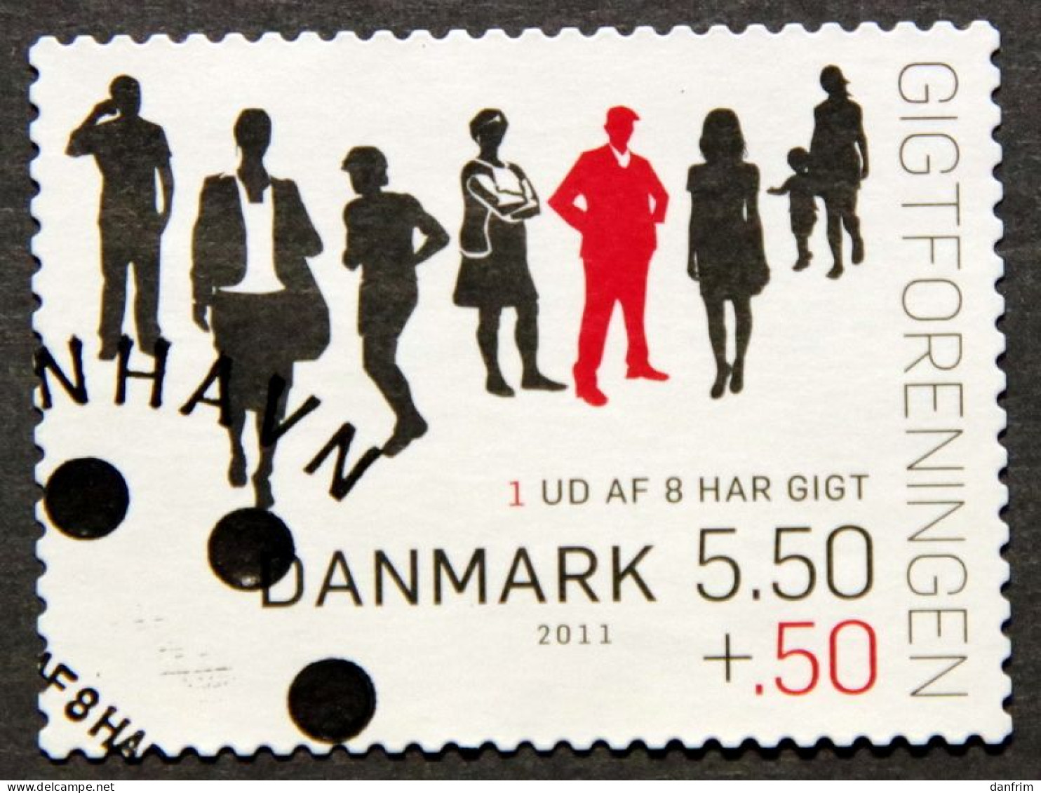 Denmark 2011 MiNr.1628A  (O)   ( Lot K 705 ) - Used Stamps