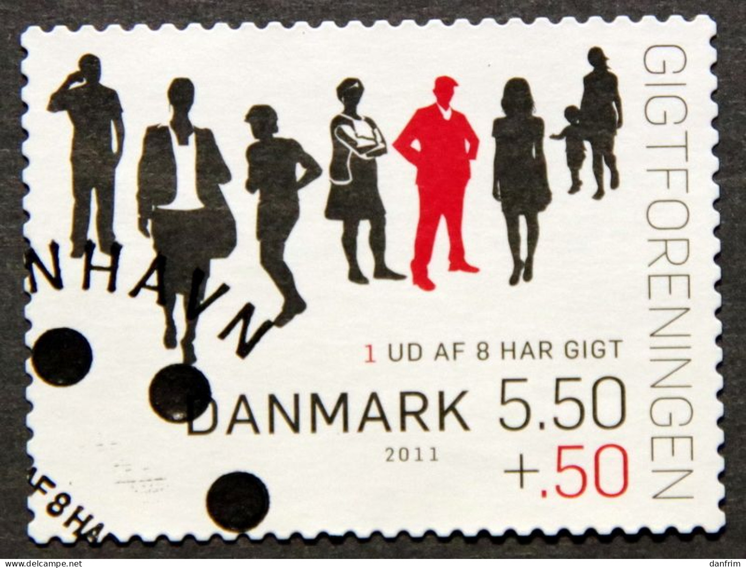 Denmark 2011 MiNr.1628A  (O)   ( Lot K 705 ) - Gebraucht