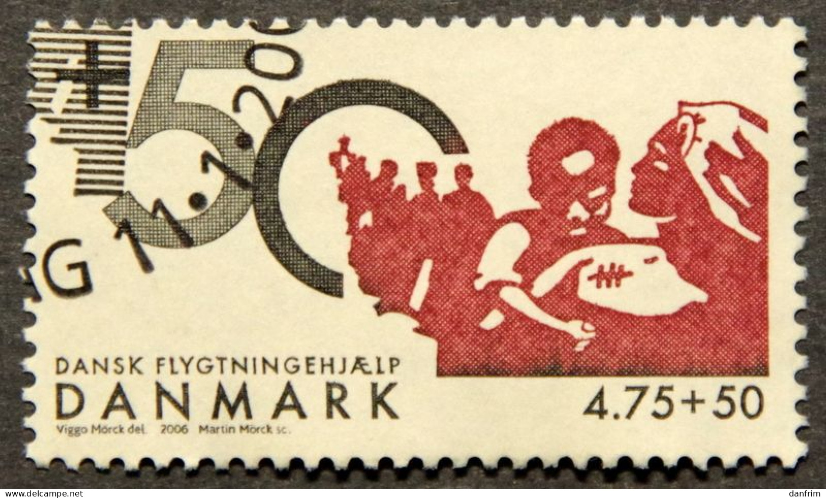 Denmark 2006 Flüchtlinghilfe /  Refugee Assistance  MiNr.1427 (O) ( Lot K 462) - Usado