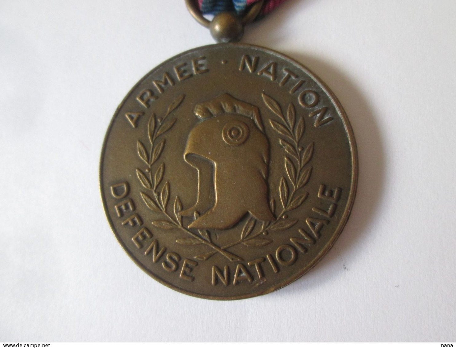 France Medaille:Gendarmerie Nationale Avec Ruban/France Medal:National Gendarmerie With Ribbon - Frankrijk