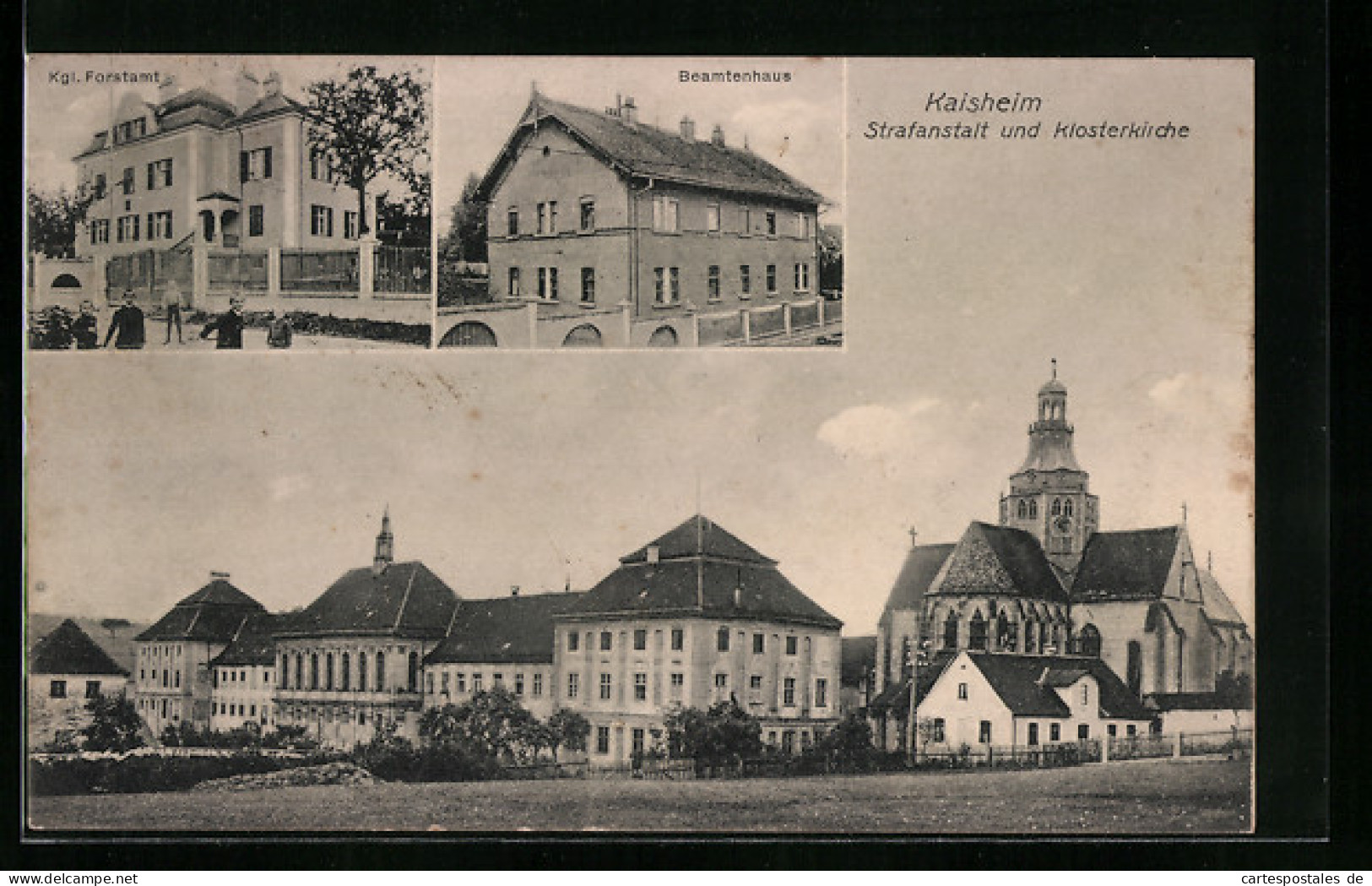 AK Kaisheim, Strafanstalt Und Klosterkirche, Königliches Forstamt, Beamtenhaus  - Gefängnis & Insassen