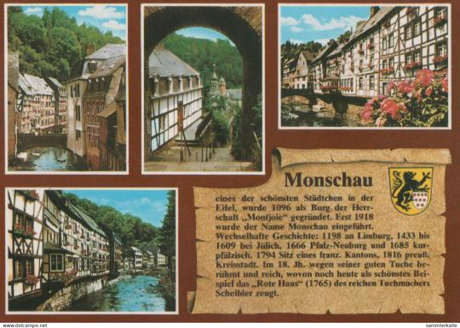 20867 - Monschau Im Naturpark Nordeifel - Ca. 1985 - Monschau
