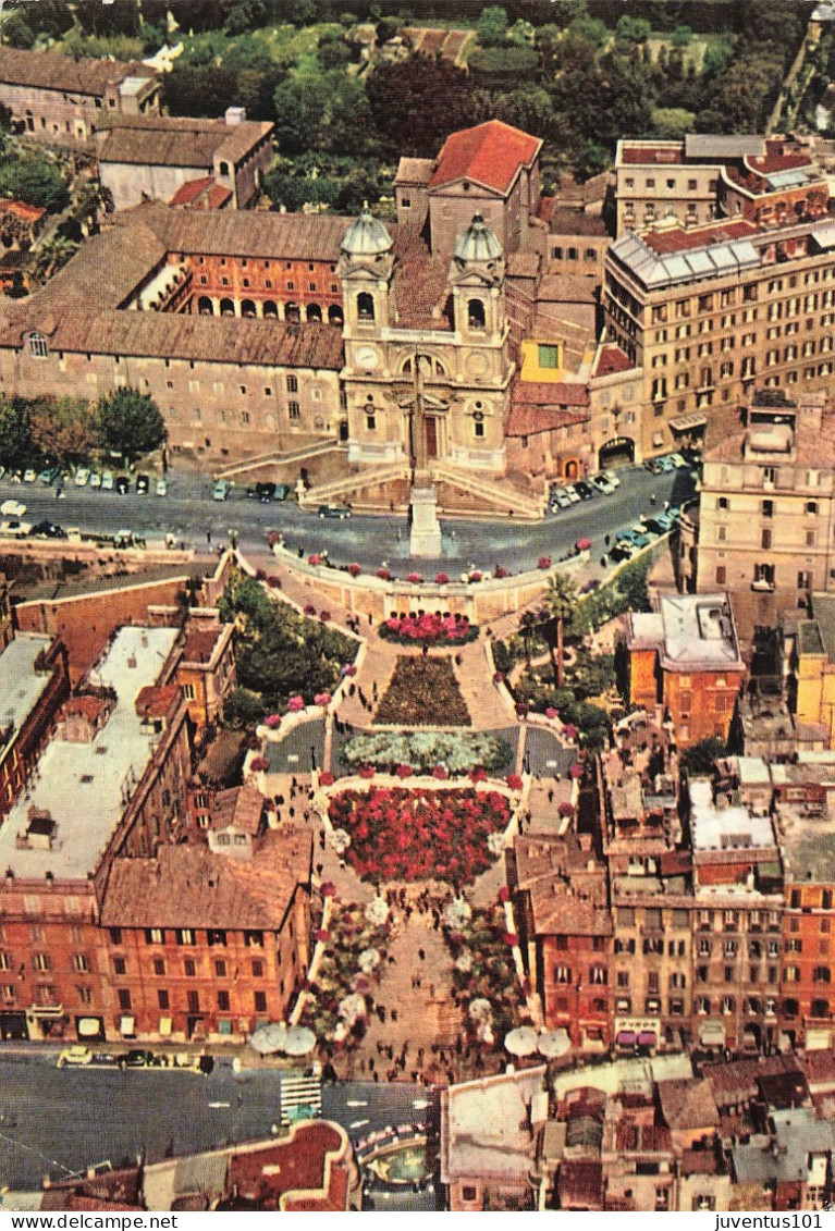 CPSM Roma-Piazza Di Spagna-Timbre     L2758 - Plaatsen & Squares