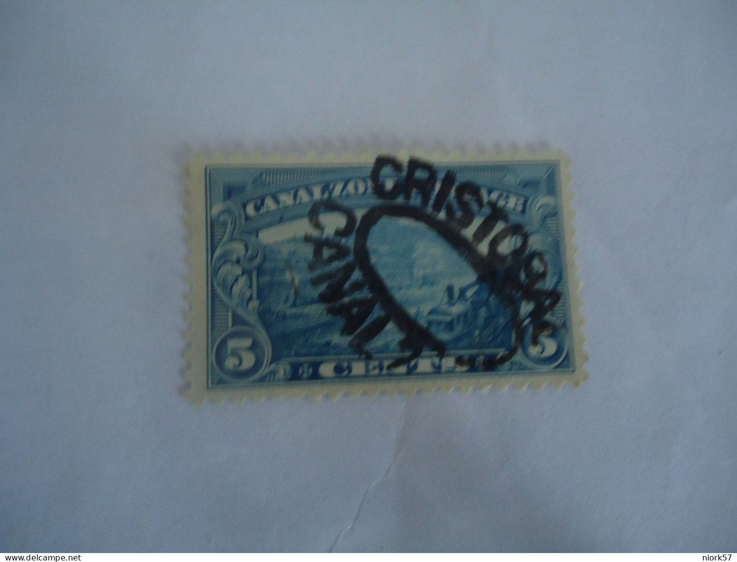 CANAL USED STAMPS  WITH POSTMARK  CRISTOBAL  CANAL - Other & Unclassified