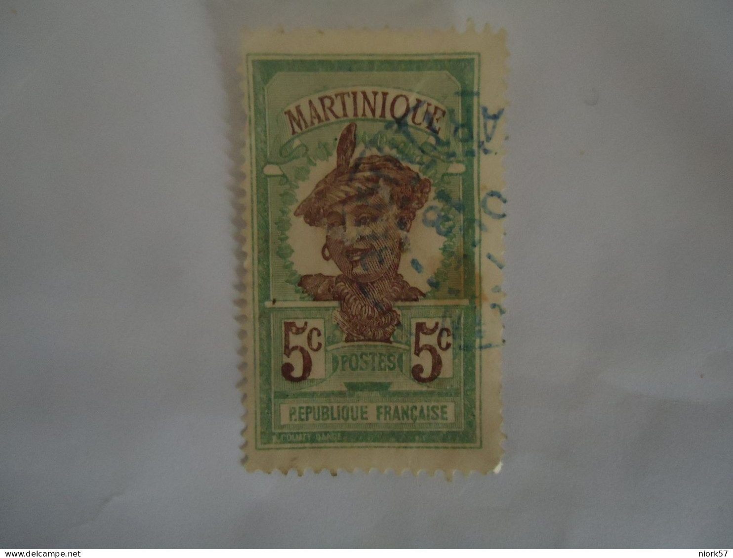 MARTINIQUE   USED  STAMPS  WOMENS  WITH POSTMARK - Altri & Non Classificati